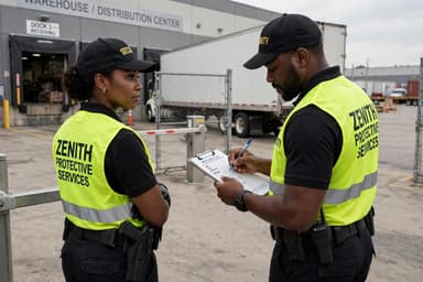 Commercial security guard